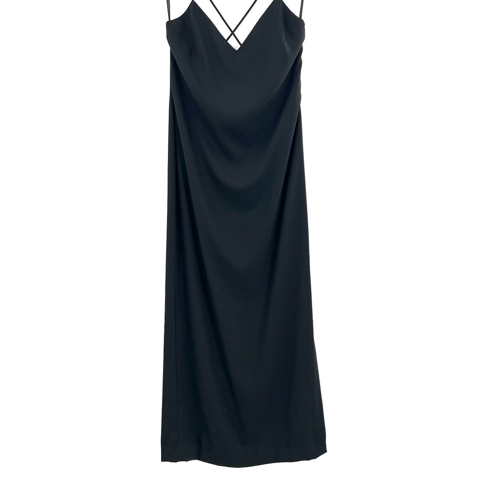 Reggio vintage y2k maxi dress spaghetti strap whimsigoth grunge witchy black 14